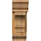 Ekena Millwork Balboa Traditional Rough Sawn Bracket w/ Offset Brace, Western Red Cedar, 6"W x 16"D x 16"H BKT0604X16X16BOA01RWR - alternate 4